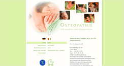 Desktop Screenshot of osteopathie-berlin-zehlendorf.de